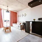 Daire Warsaw Centrum Krochmalna 9Th Floor Panoramic View By Polandbnb *