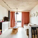 Warsaw Centrum Krochmalna 9Th Floor Panoramic View By Polandbnb *