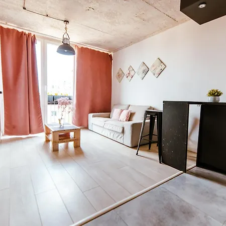 Industrial 9th Floor With Balcony And Views Varsavia