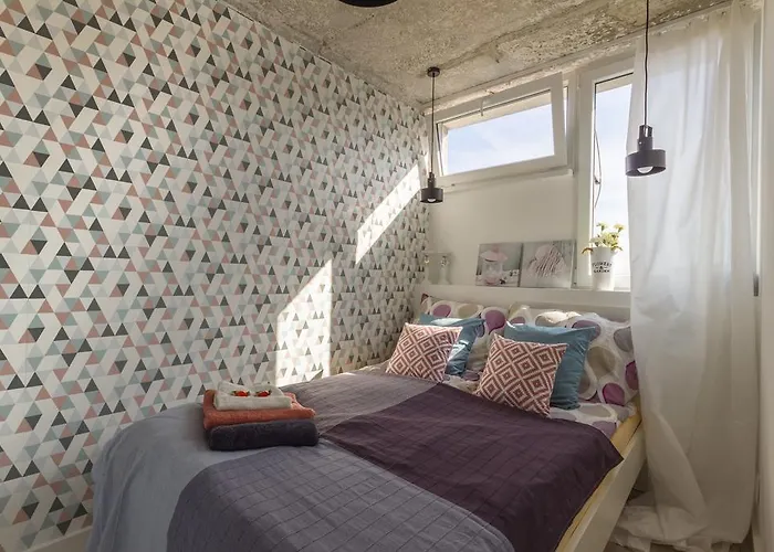 9th Floor Panoramic View Quiet Modern By Polandbnb Warszawa